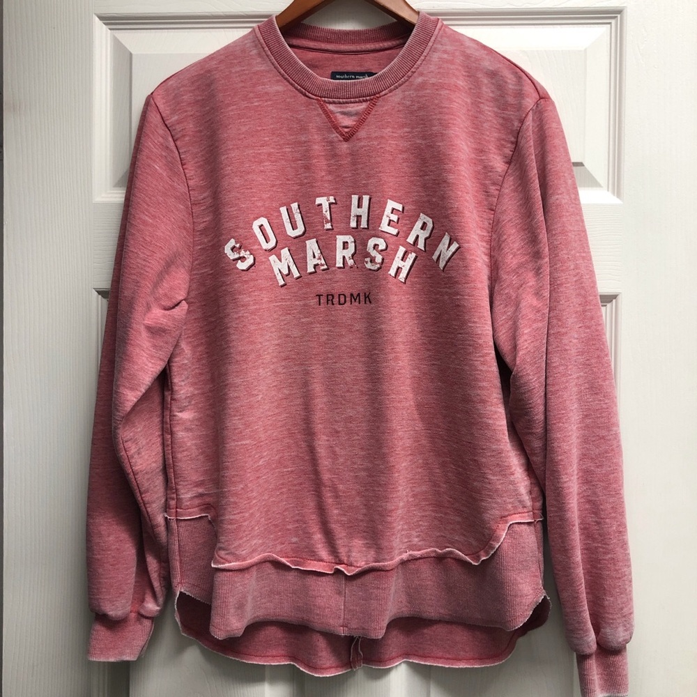 Southern Marsh Small Seawash Crewneck Pullover